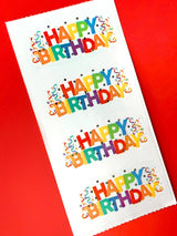 Decorative Stickers - Happy Birthday