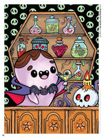 Hauntingly Happy Coloring Book