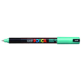 POSCA Paint Pen, PC-1MR Ultra-Fine Tip, Metallic Green