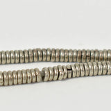 Silver Heishi Beads