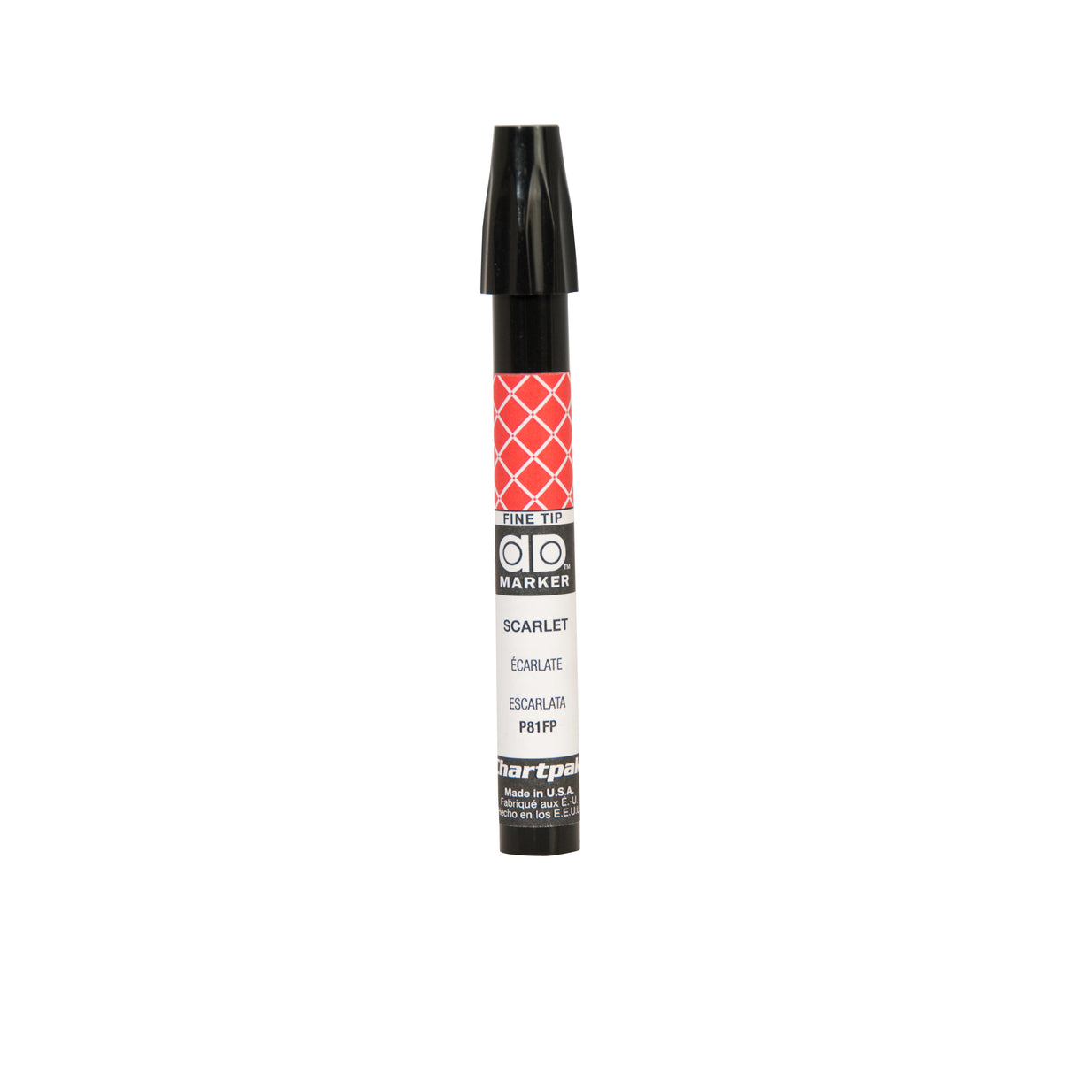 Chartpak Fine-Tip Ad Marker, Scarlet