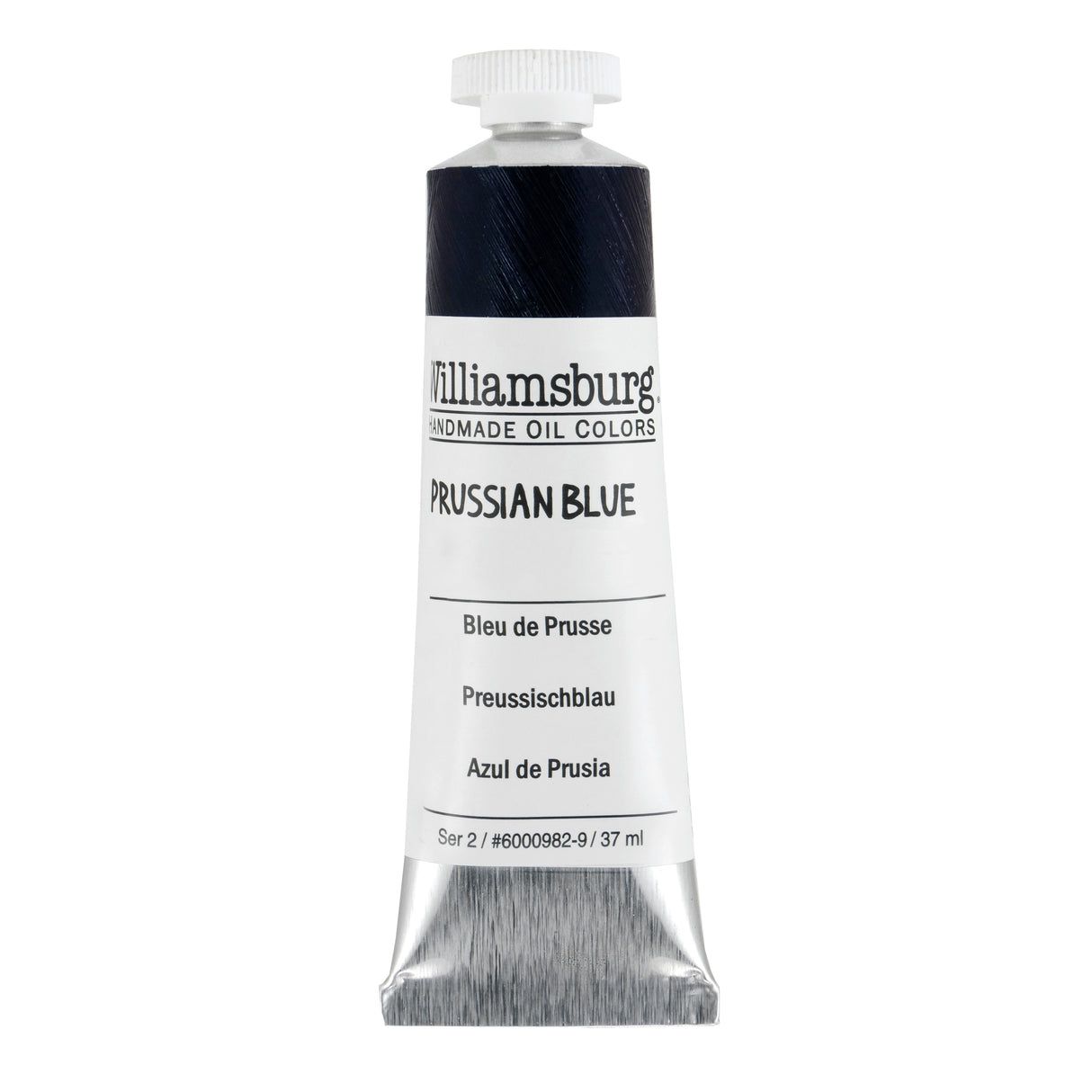 Williamsburg Artist Oil Color, 37ml Tube, Prussian Blue