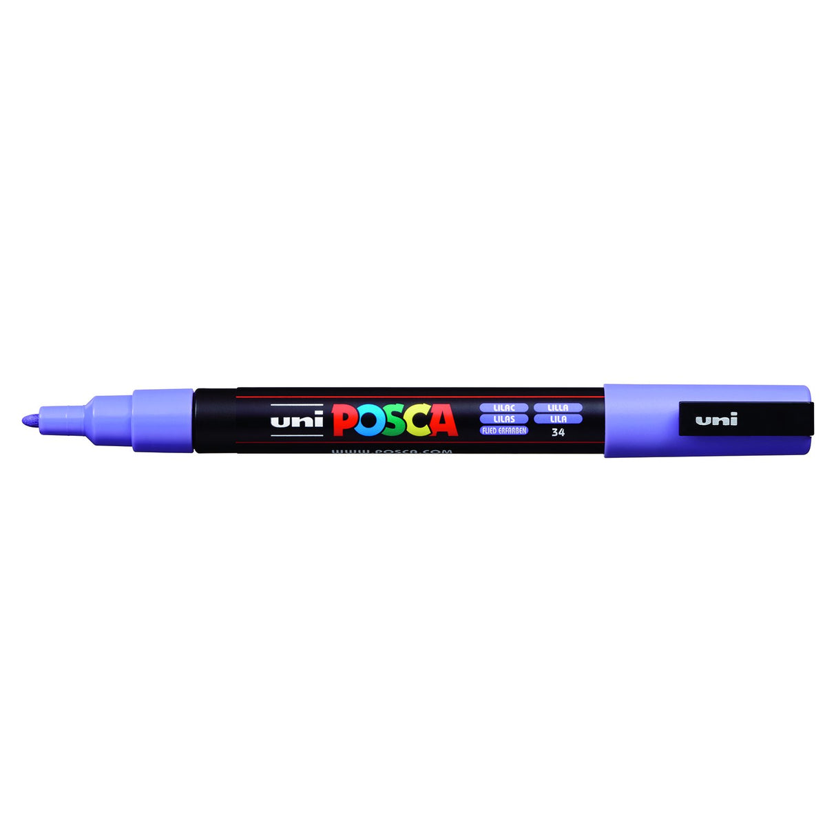 POSCA Paint Marker, PC-3M Fine Bullet, Lilac