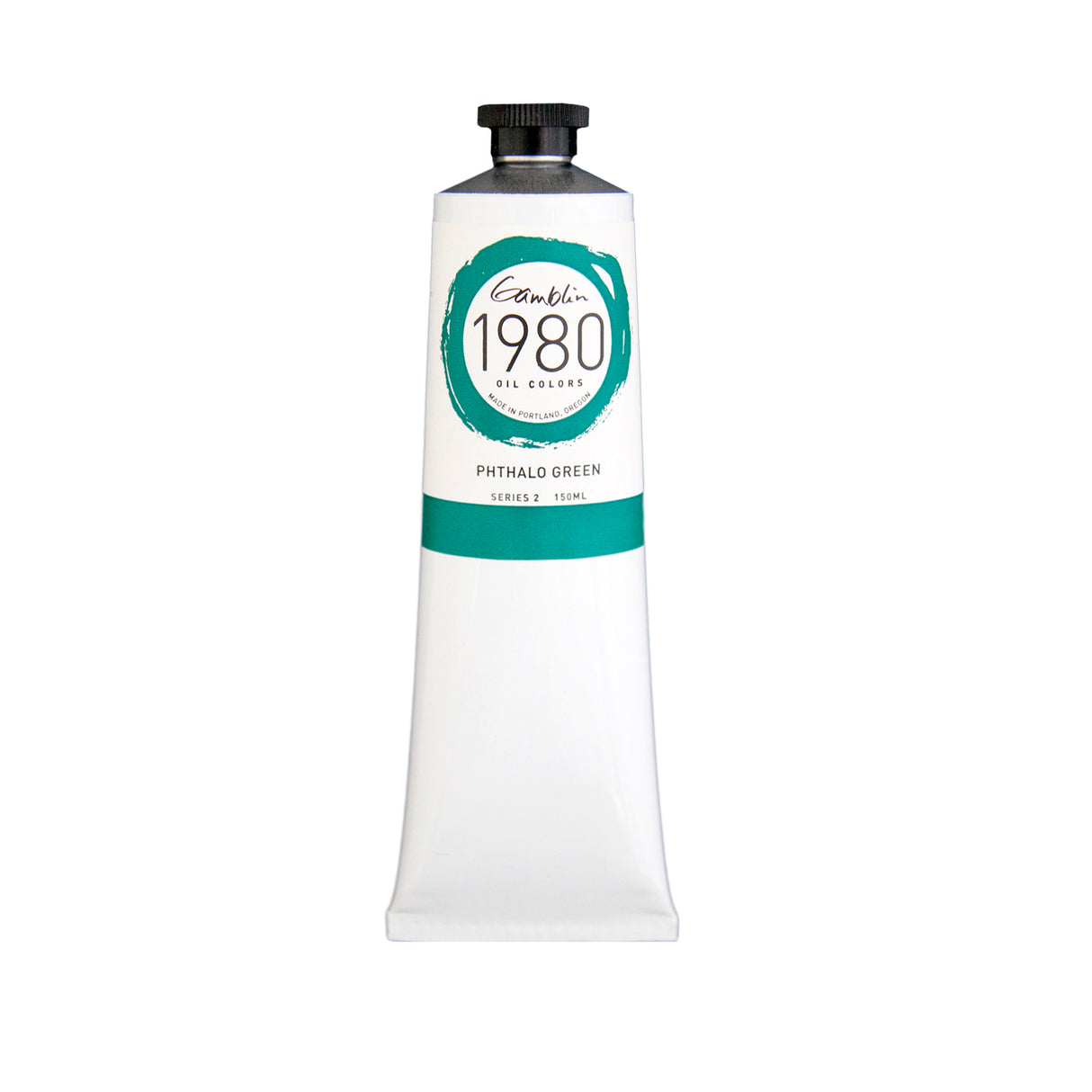 Gamblin 1980 Oil Color, 150ml, Phthalo Green