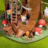 DIY Miniature House Kit: Fairytale Tree House