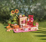 DIY Miniature House Kit: Sunlit Farmhouse Kitchen