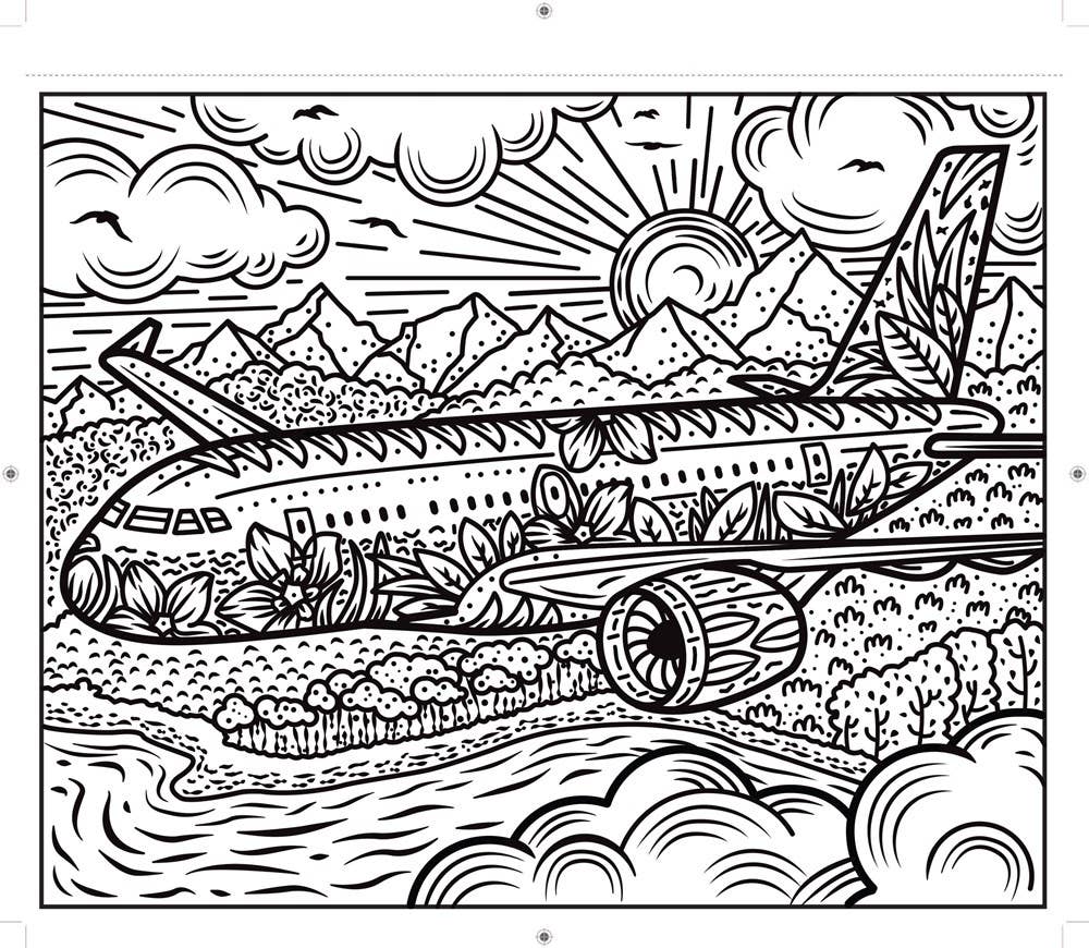 Planes and Helicopters Magic Painting Book : Usborne Books
