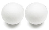 High-Density White Polystyrene Craft Foam Balls