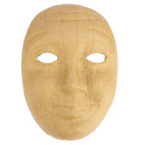 Paper Mache Mask – Blank Face for Creativity and Expression