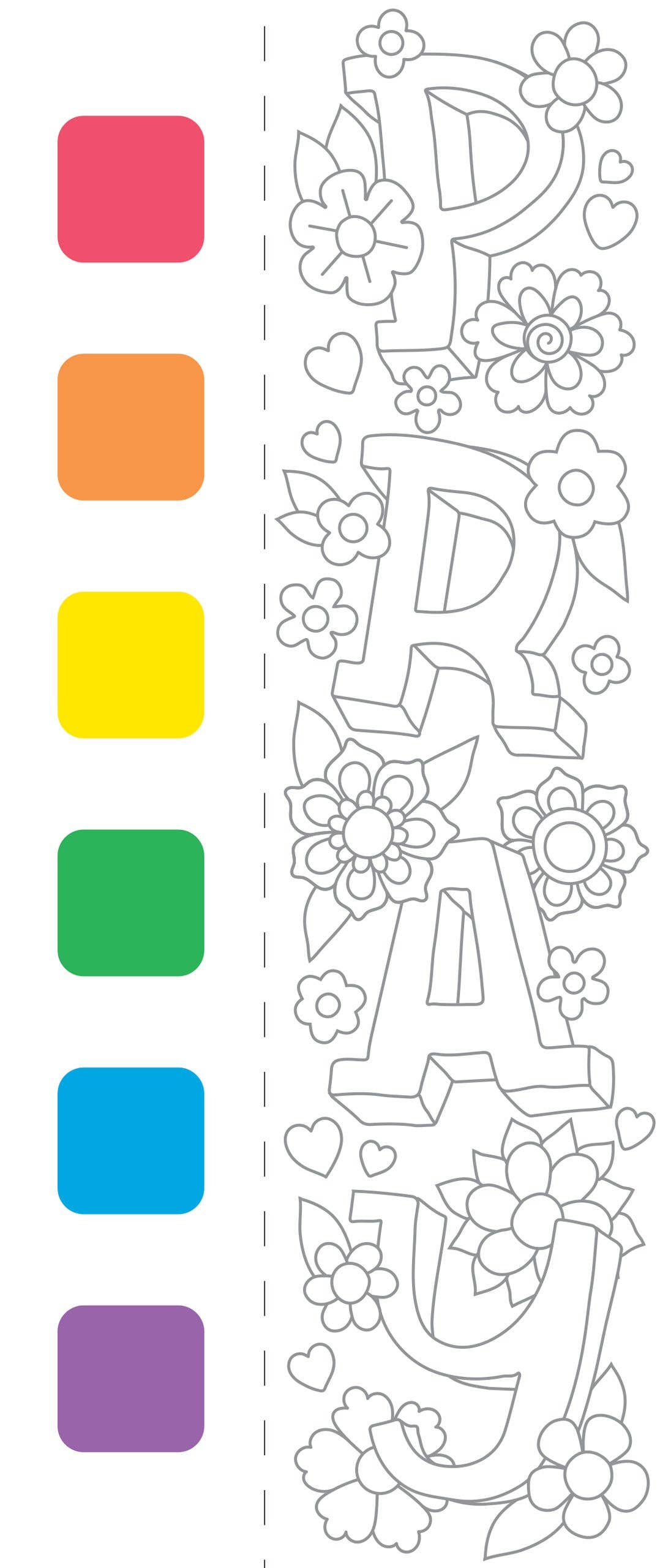 Color Me Blessed Watercolor Painting Kit