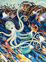 Artist's Canvas: Little Mermaid  1000 Piece Jigsaw Puzzle