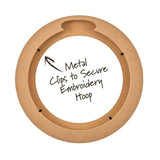Bucilla® Wood Embroidery Hoop Frame - 8" Circle