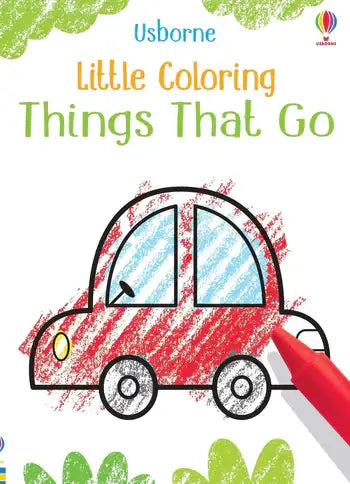 Little Coloring Things that go : Usborne