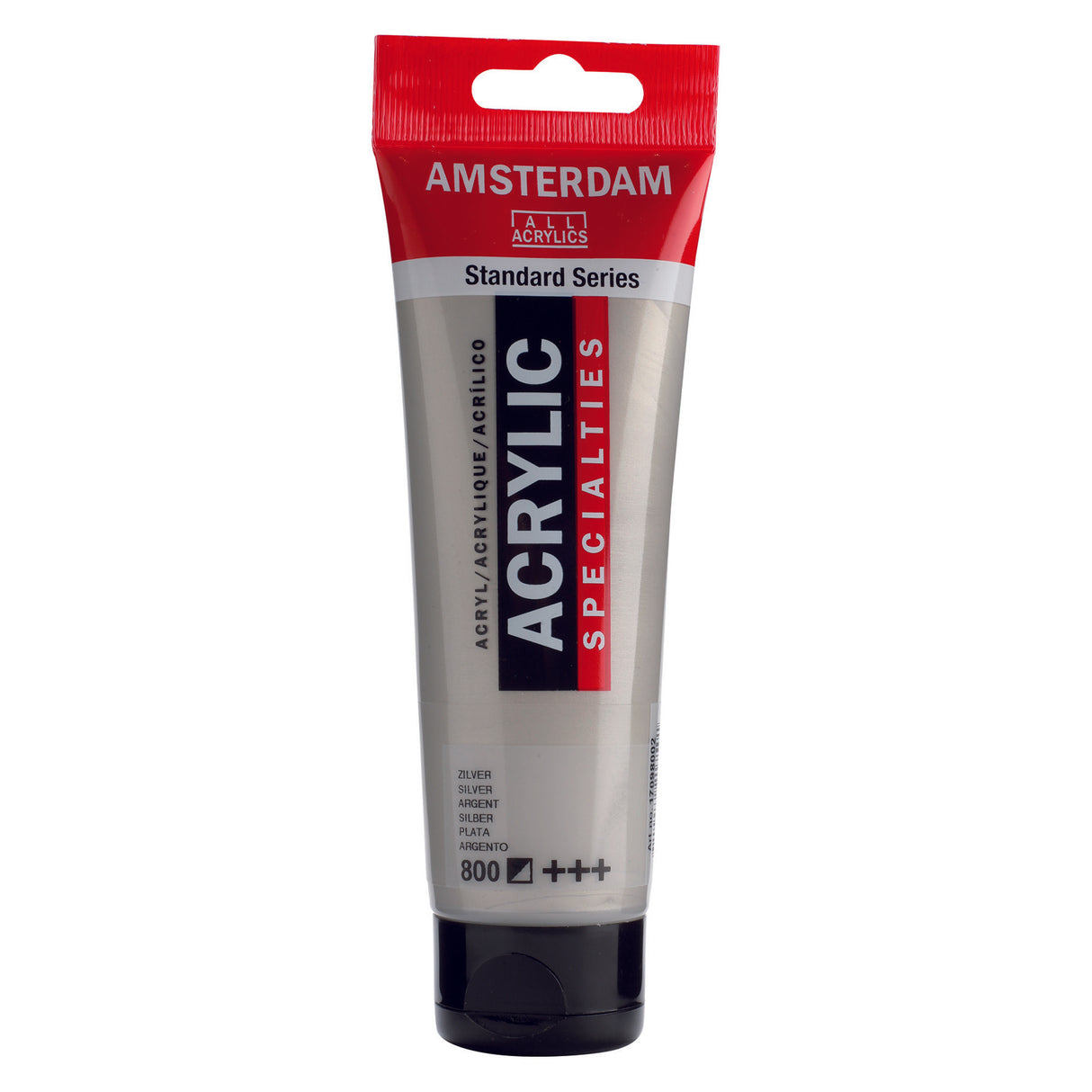 Amsterdam Standard Series Acrylic Paint, 120ml, Silver