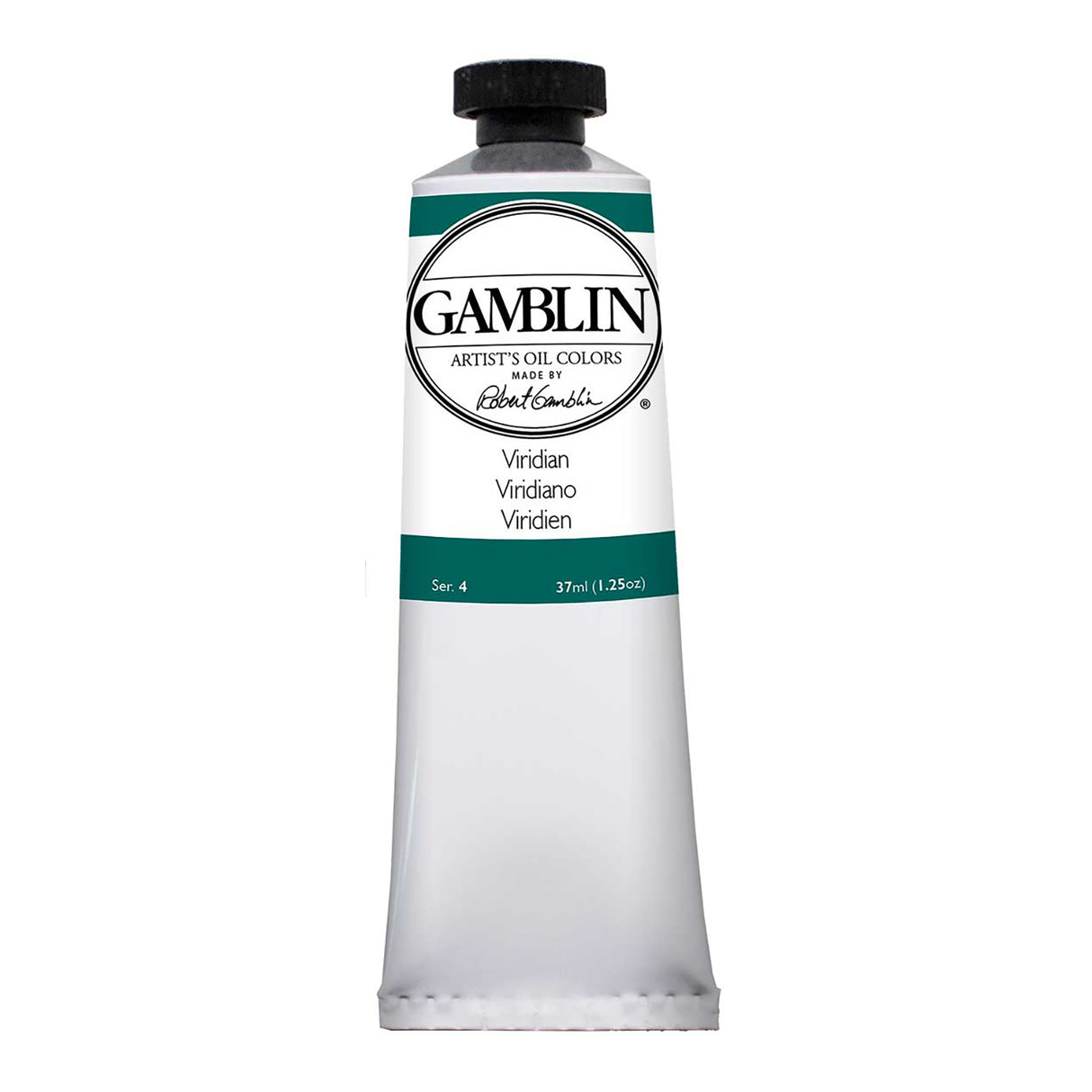 Gamblin Artist Grade Oil Color, 37ml, Viridian