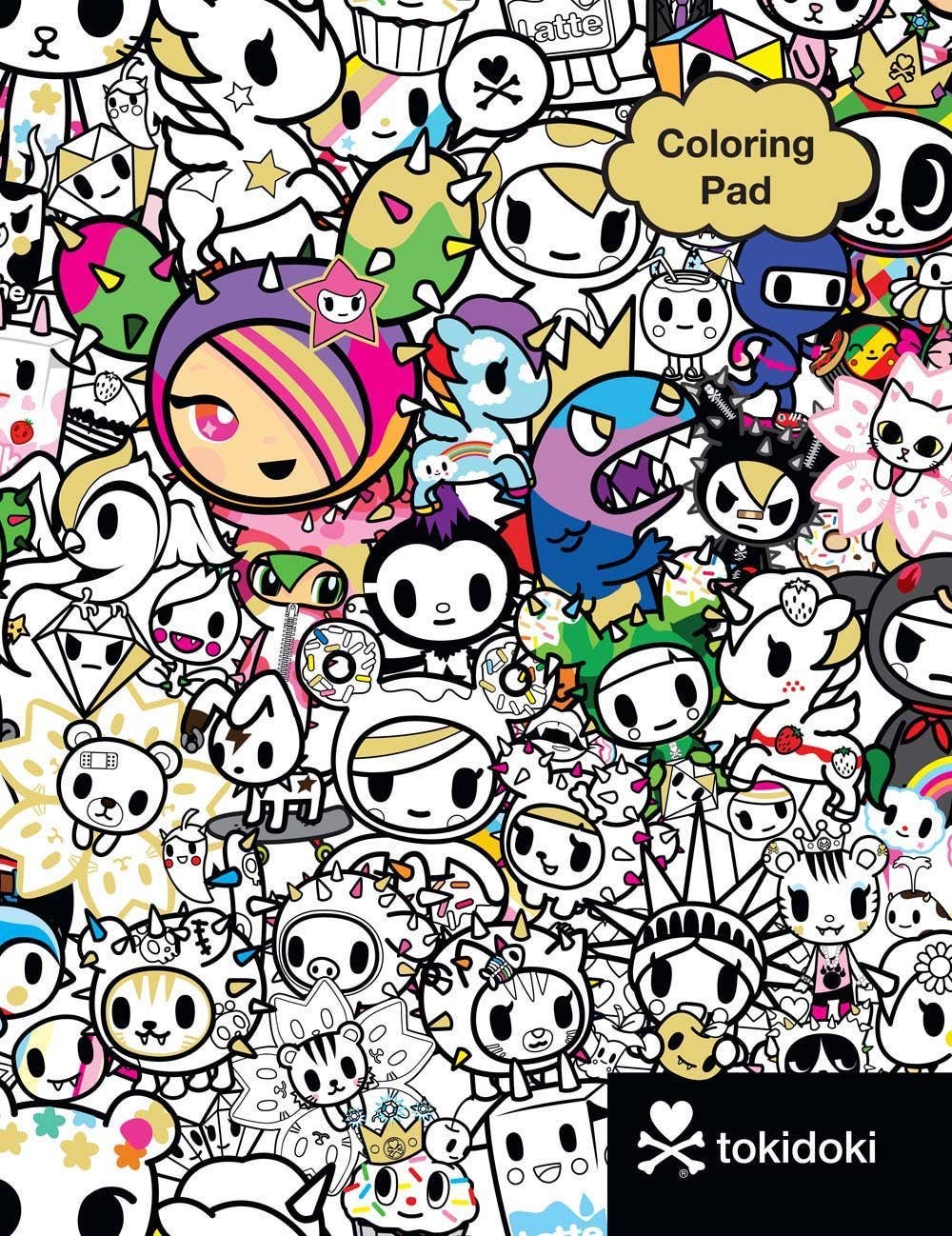 Tokidoki Coloring Pad by tokidoki