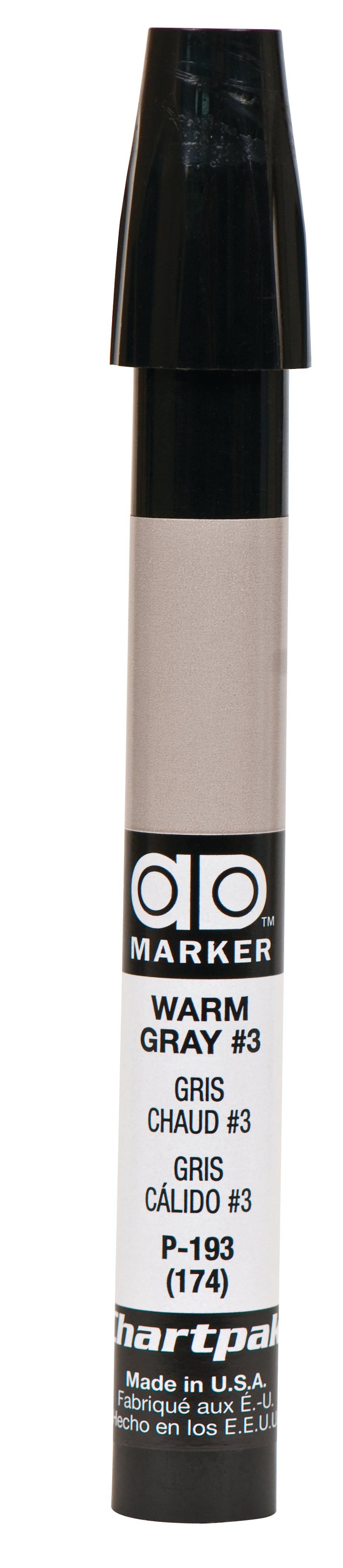 Chartpak Ad Marker, Warm Gray 3