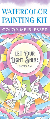 Color Me Blessed Watercolor Painting Kit