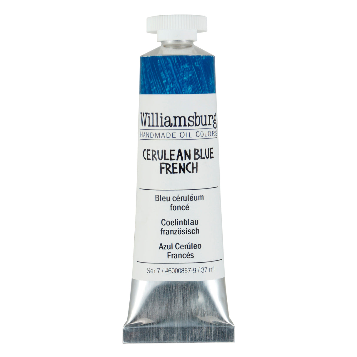 Williamsburg Artist Oil Color, 37ml Tube, Cerulean Blue French