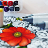 Dual Tip Pastels Markers 48 pcs - Alcohol Based