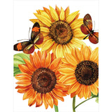 Sunflowers and Butterflies Diamond Painting Kit