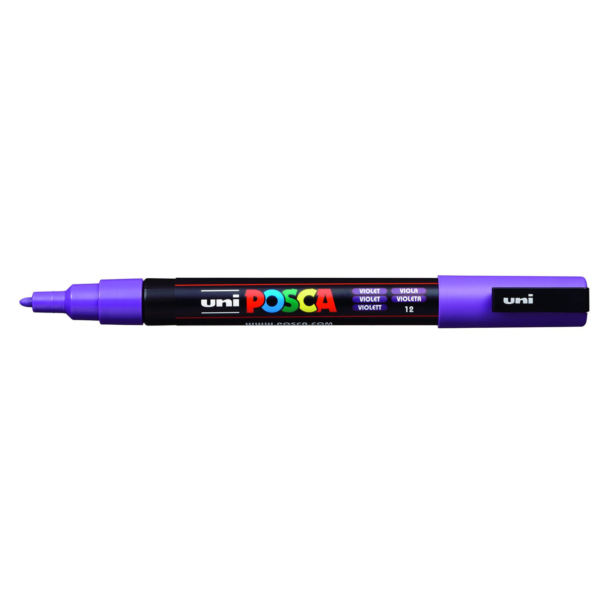 POSCA Paint Marker, PC-3M Fine Bullet, Violet