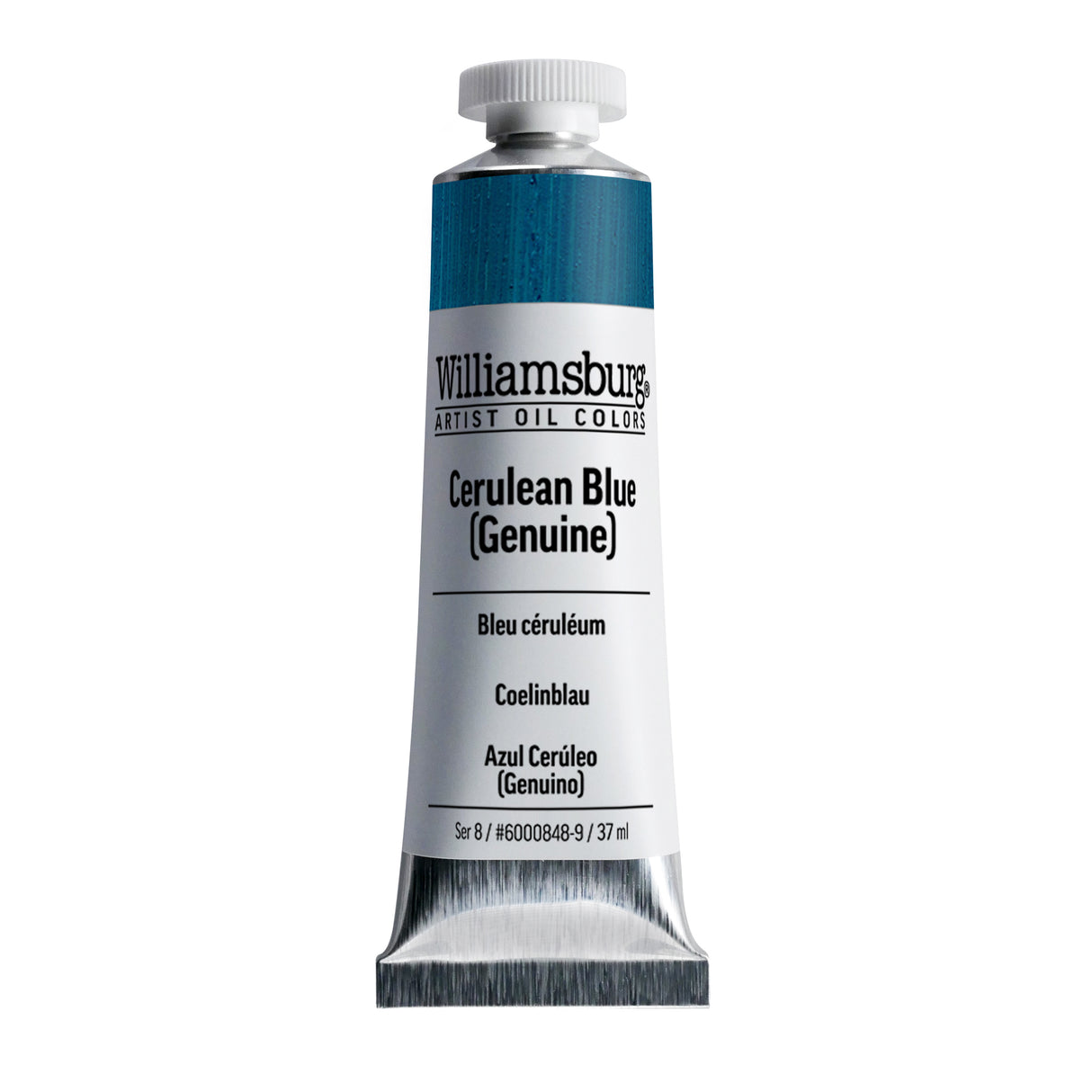 Williamsburg Artist Oil Color, 37ml Tube, Cerulean Blue (Genuine)