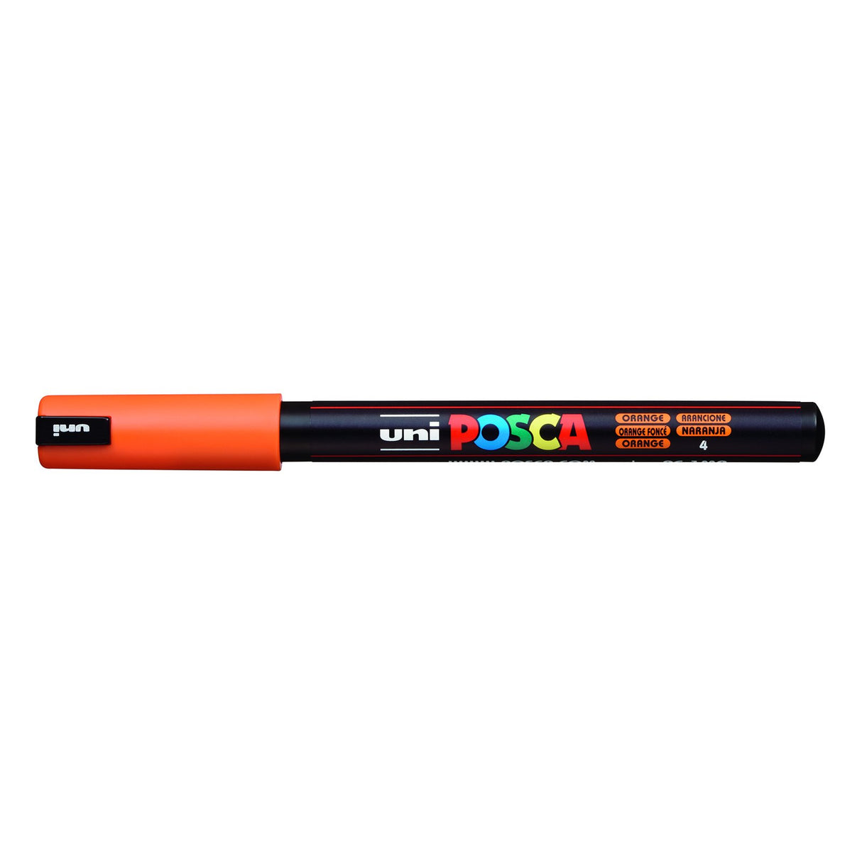 POSCA Paint Pen, PC-1MR Ultra-Fine Tip, Orange