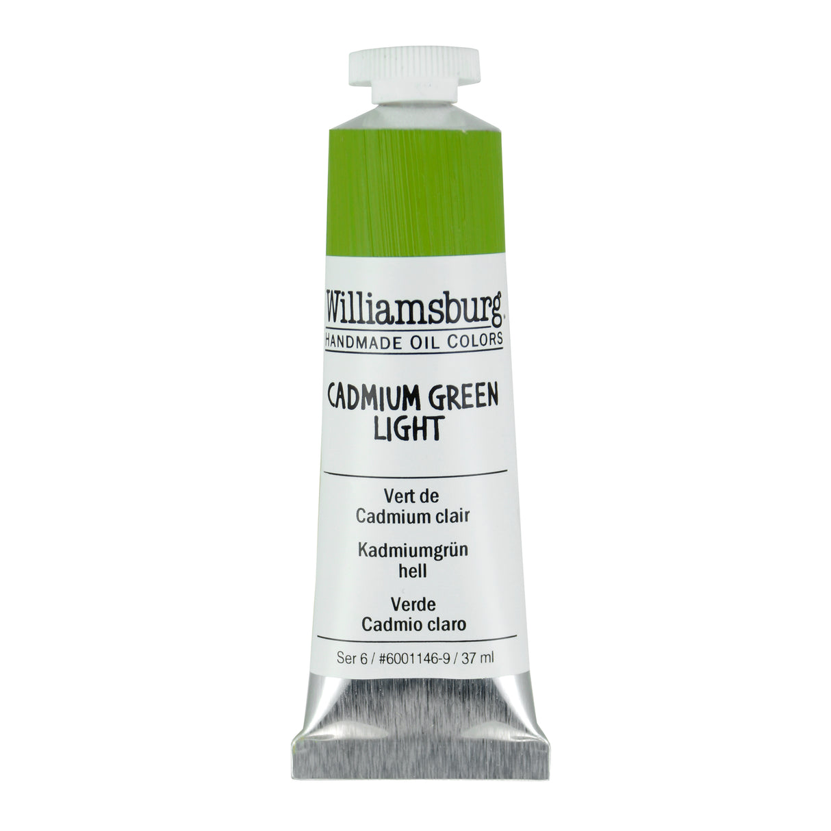Williamsburg Artist Oil Color, 37ml Tube, Cadmium Green Light