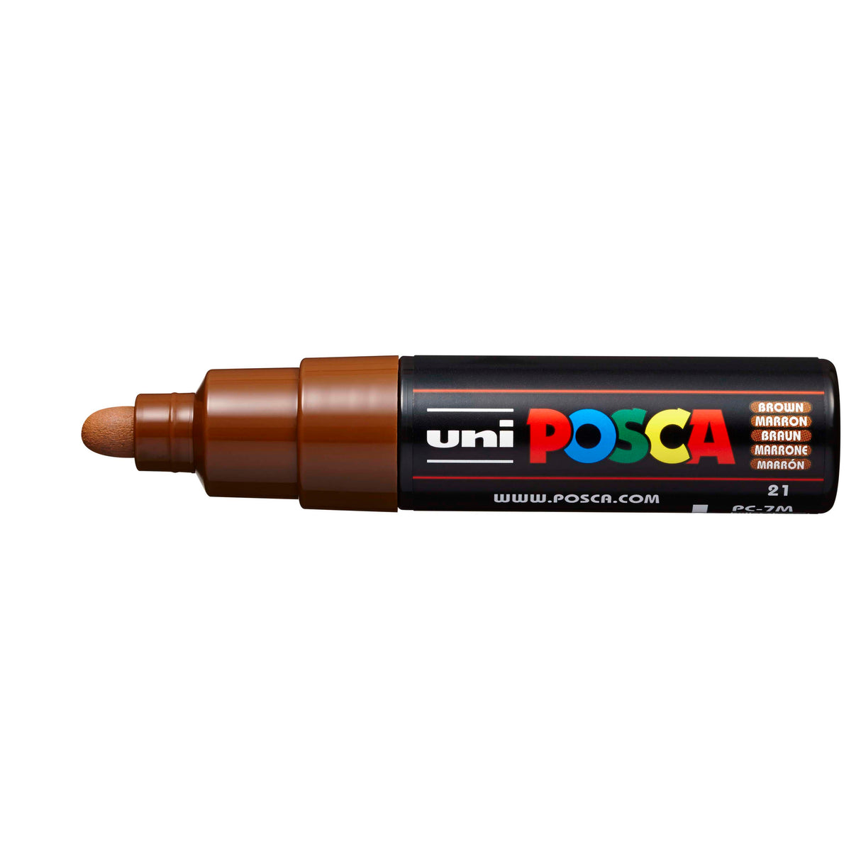 POSCA Paint Marker, PC-7M Broad Bullet, Brown