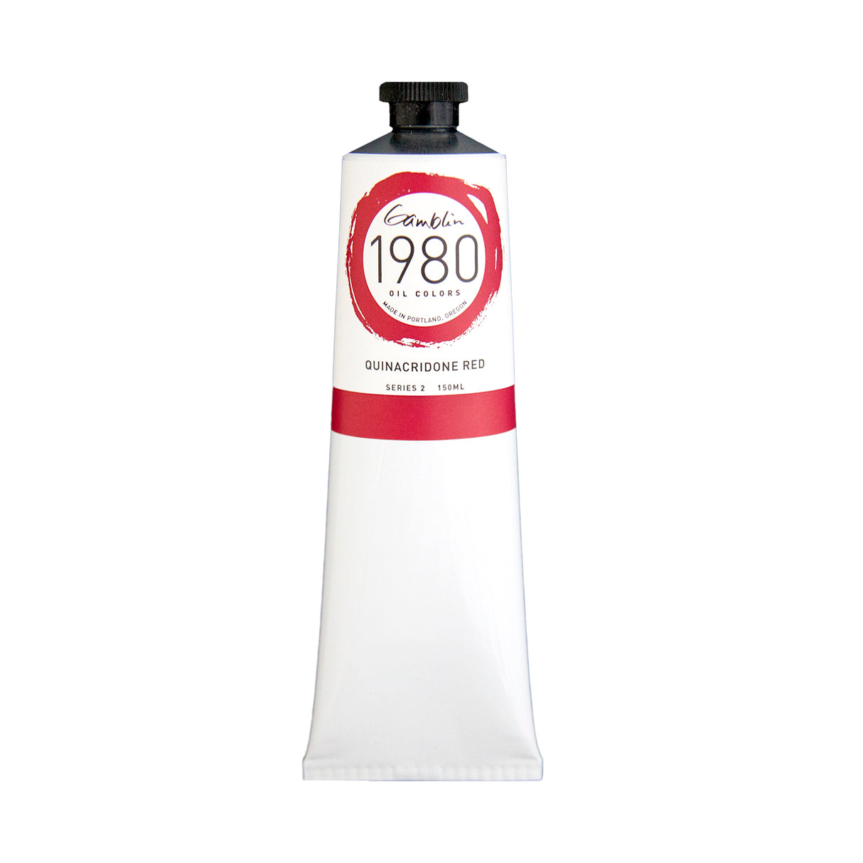 Gamblin 1980 Oil Color, 150ml, Quinacridone Red