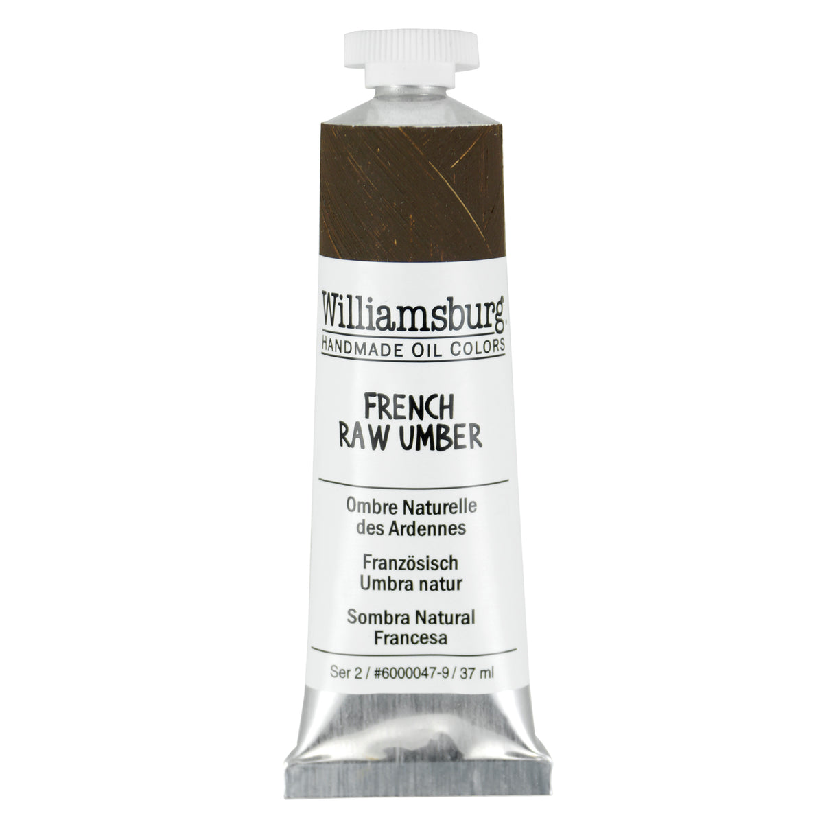 Williamsburg Artist Oil Color, 37ml Tube, French Raw Umber