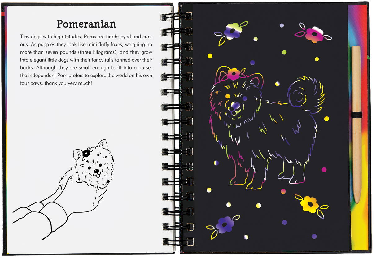Puppies Scratch and Sketch