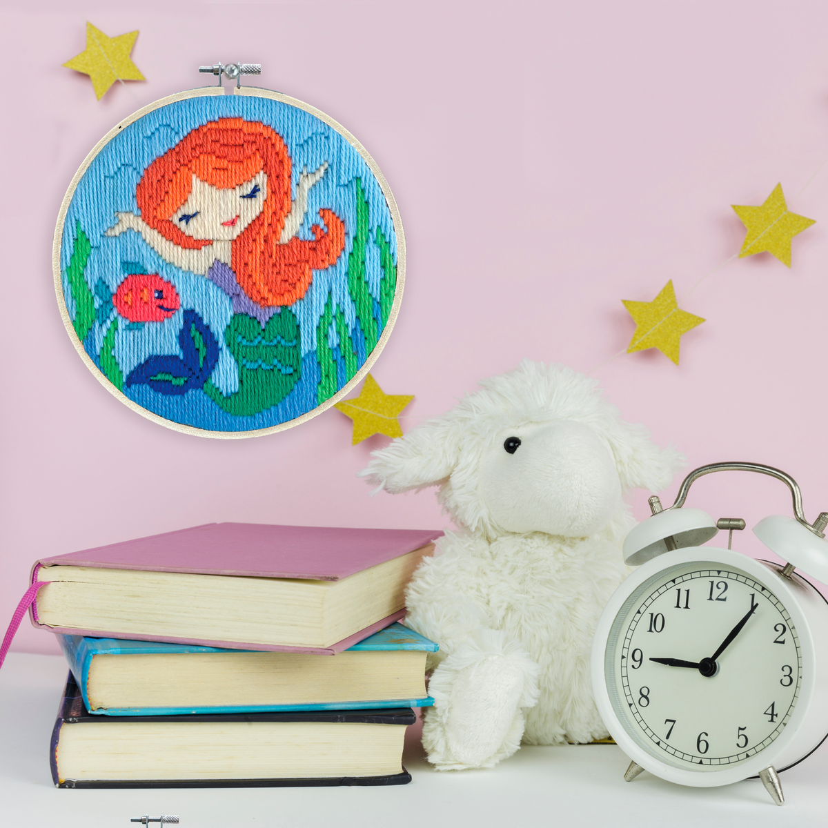 Diamond Dotz Long Stitch Cross Stitch Mermaid Song - 6.0"