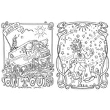 The Official Coloring Book of Grateful Dead (NEW!)