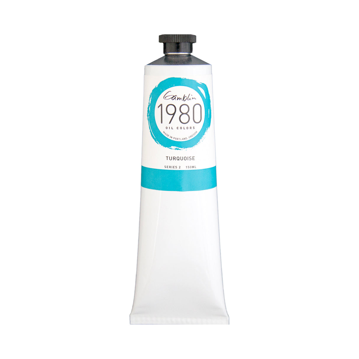 Gamblin 1980 Oil Color, 150ml, Turquoise