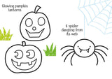 Little Coloring Halloween: Usborne
