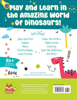 Dinosaurs Activity Book-Puzzles, Games, Coloring & More!