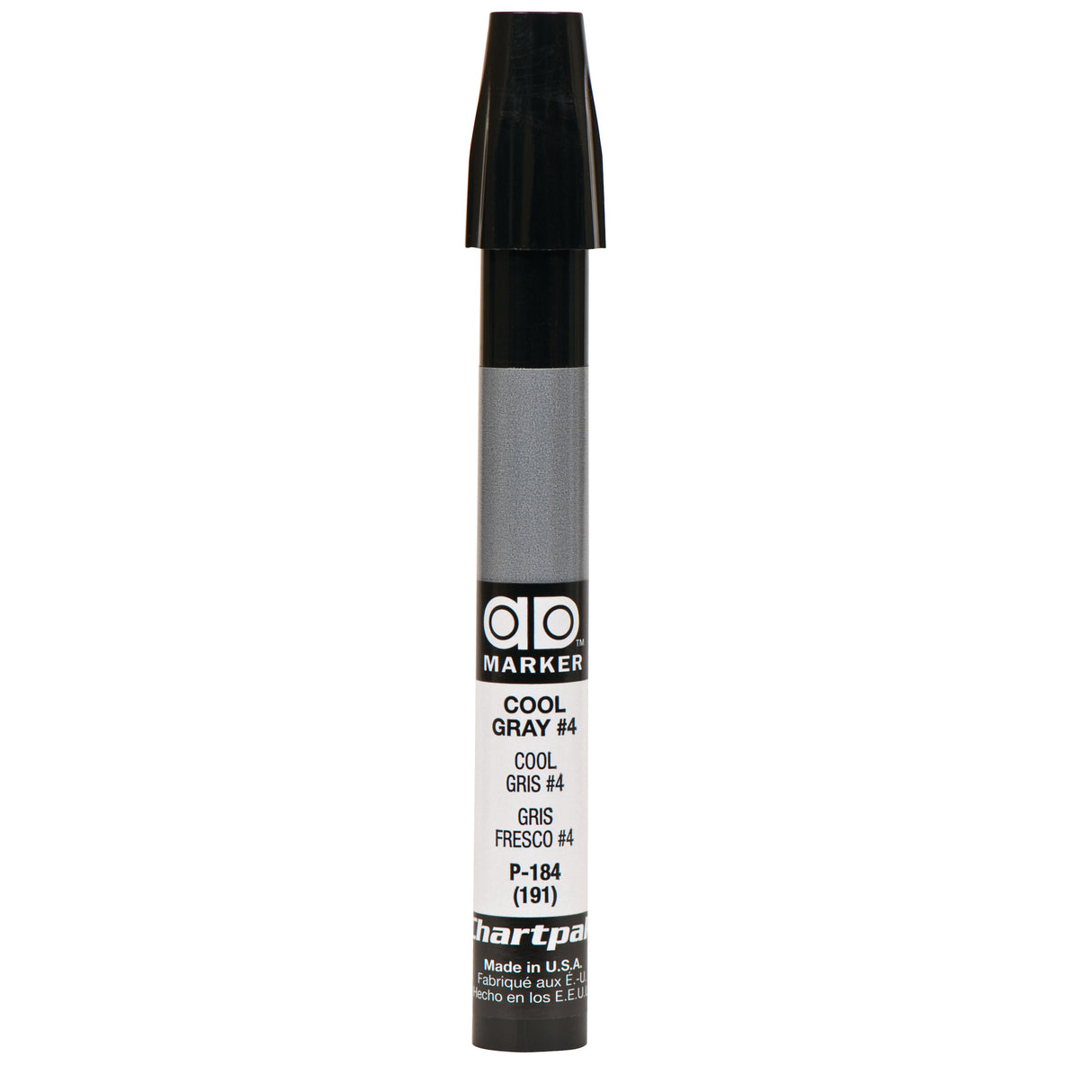 Chartpak Ad Marker, Cool Gray 4