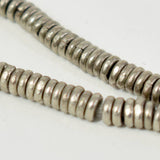 Silver Heishi Beads
