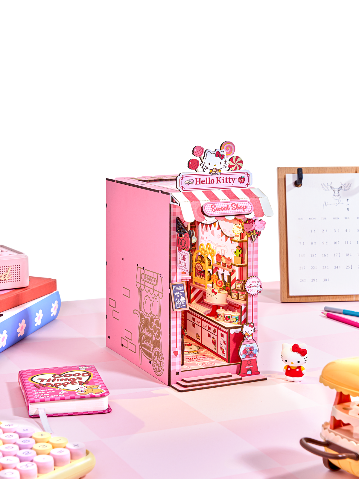Hello Kitty® Sweet Shop - DIY Book Nook Kit