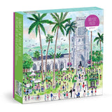 Michael Storrings Sunday in Palm Beach 500 Piece Puzzle