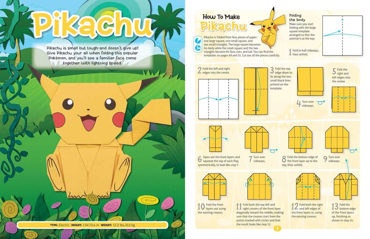 Pokémon Origami: Fold Your Own Alola Region Pokémon by The Pokemon Company International