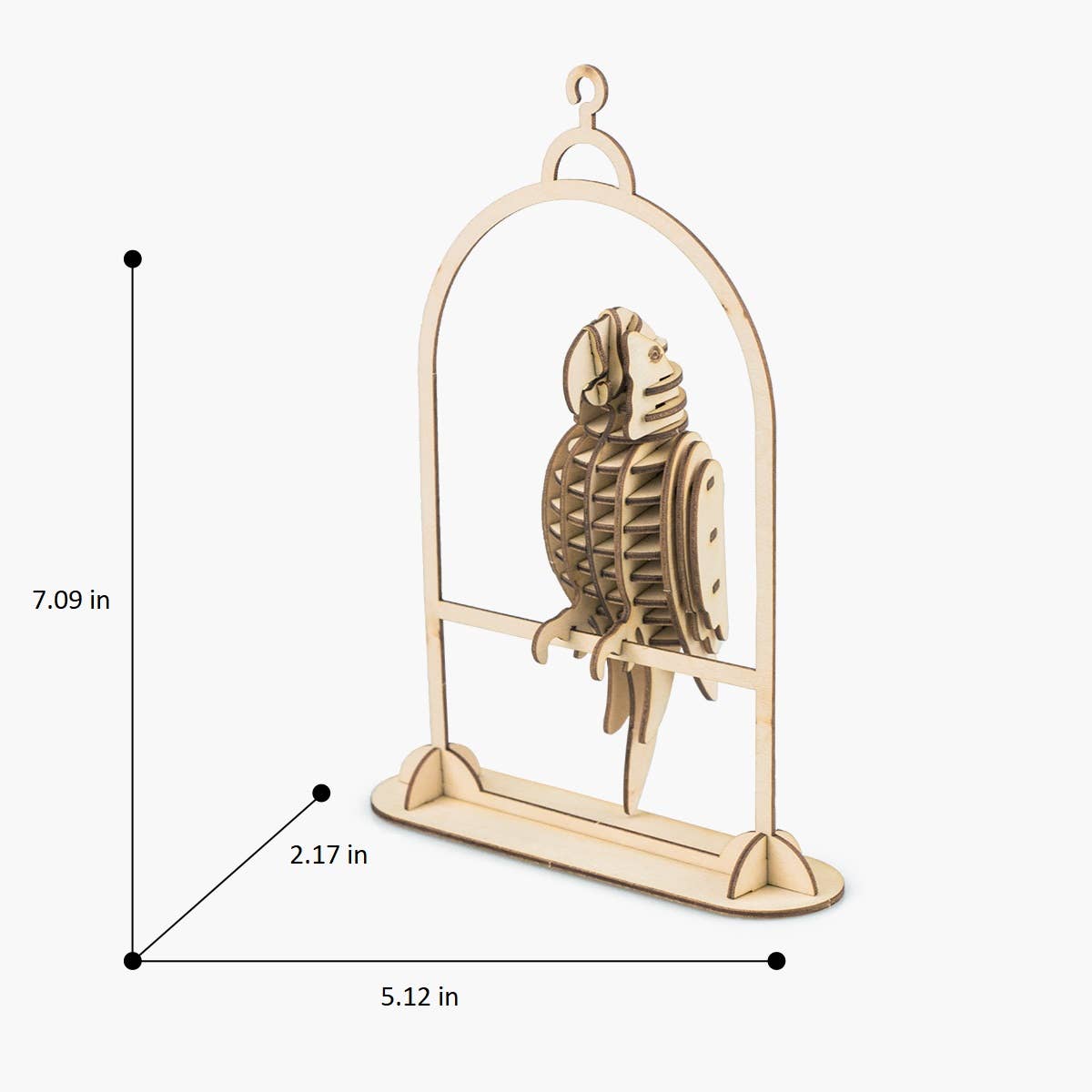 3D Laser Cut Wooden Puzzle Bundle Pack: Bird Animals