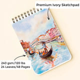 A6 Travel Kit Refill Sketchpad | Watercolor Paper | A6 Pad