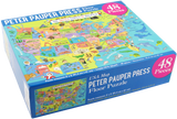 USA Map Kids' Floor Puzzle