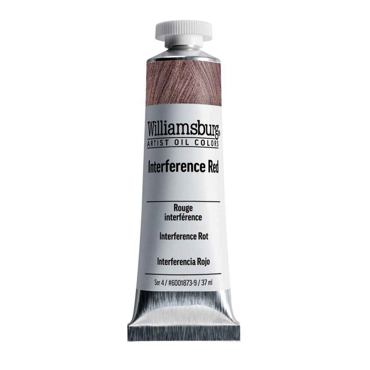 Williamsburg Artist Oil Color, 37ml Tube, Interference Red