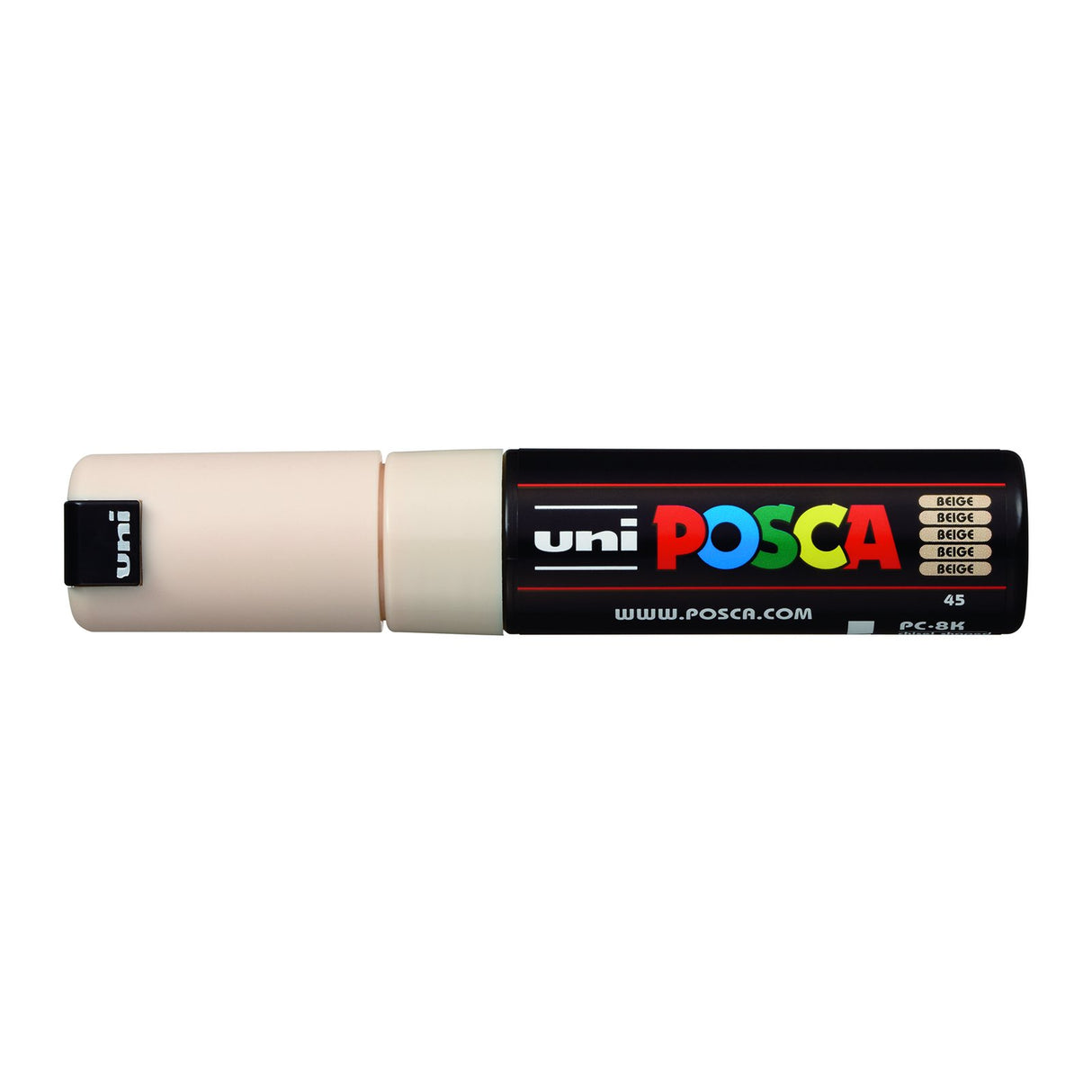 POSCA Paint Marker, PC-8K Broad Chisel, Beige