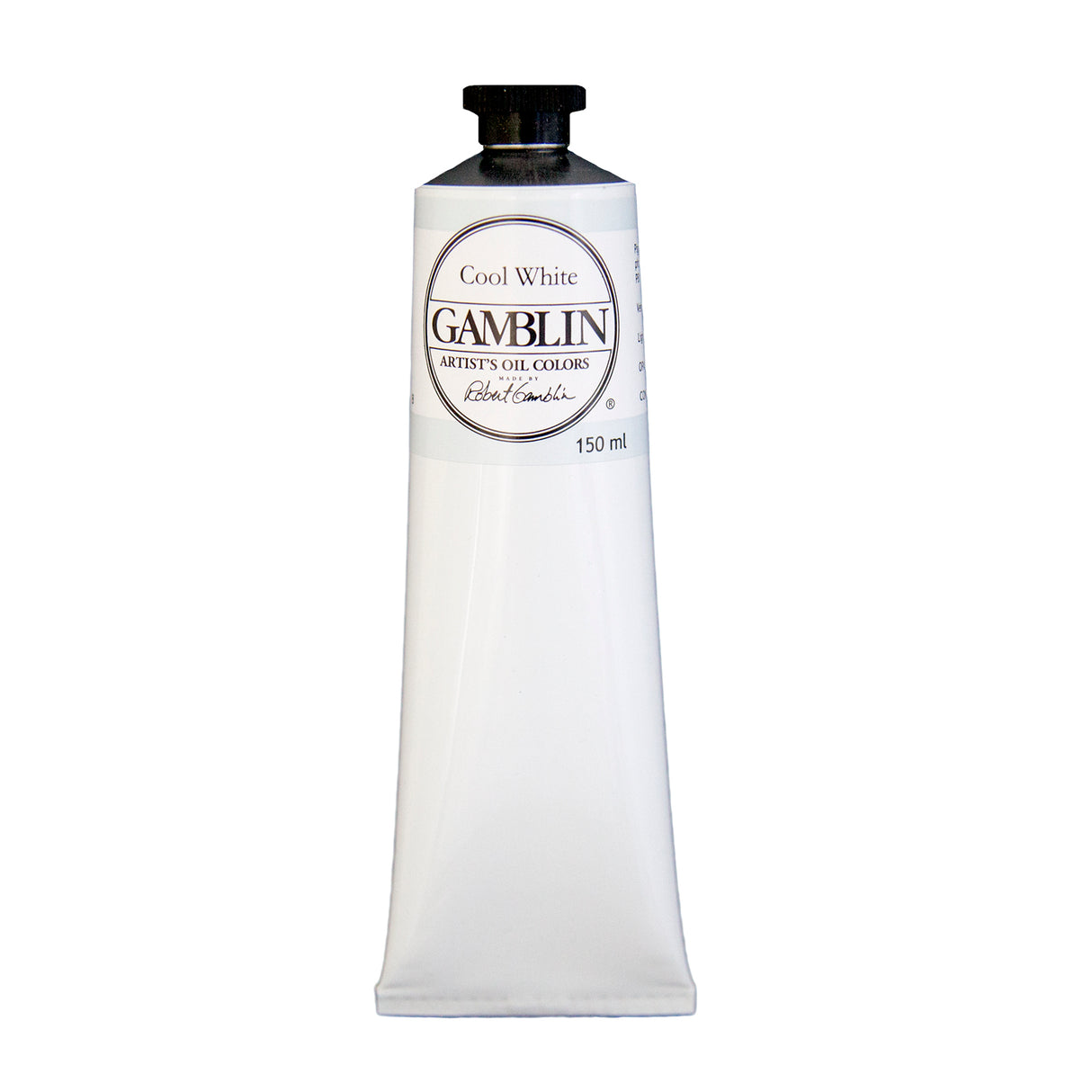 Gamblin Artist Grade Oil Color, 150ml, Cool White