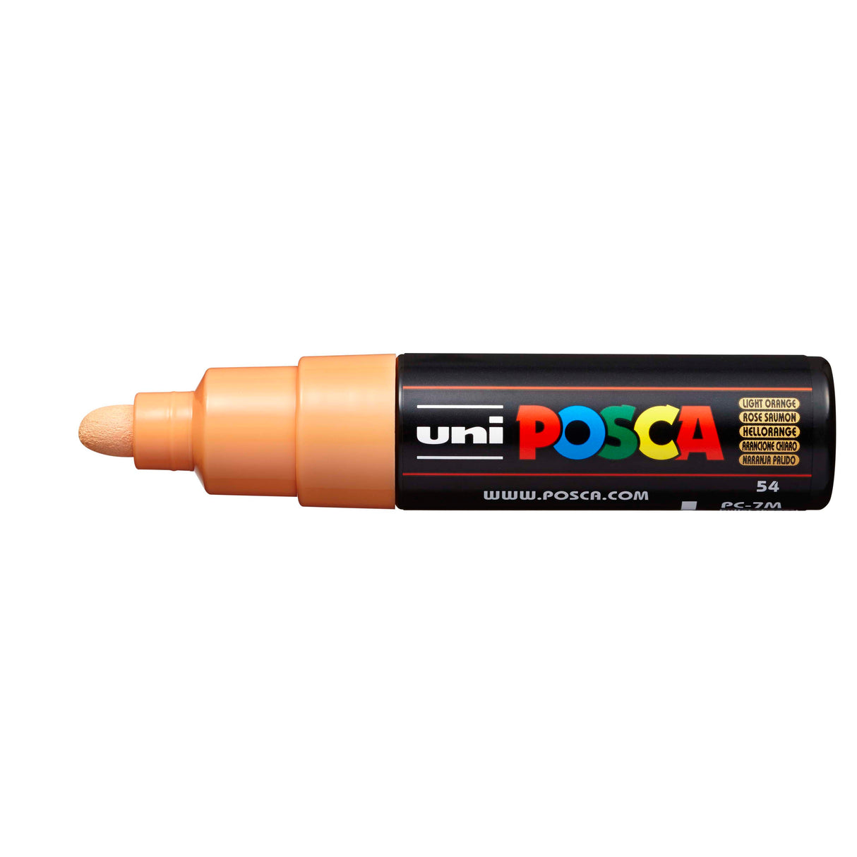 POSCA Paint Marker, PC-7M Broad Bullet, Light Orange